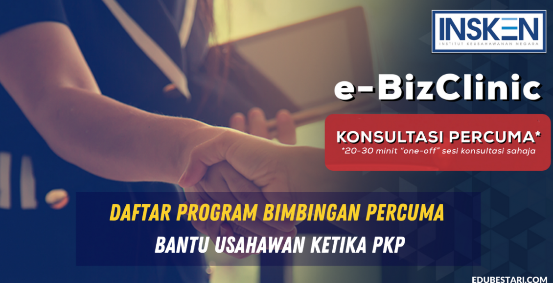 INSKEN eBizClinic: Daftar Program Bimbingan Percuma Bantu Usahawan Ketika PKP