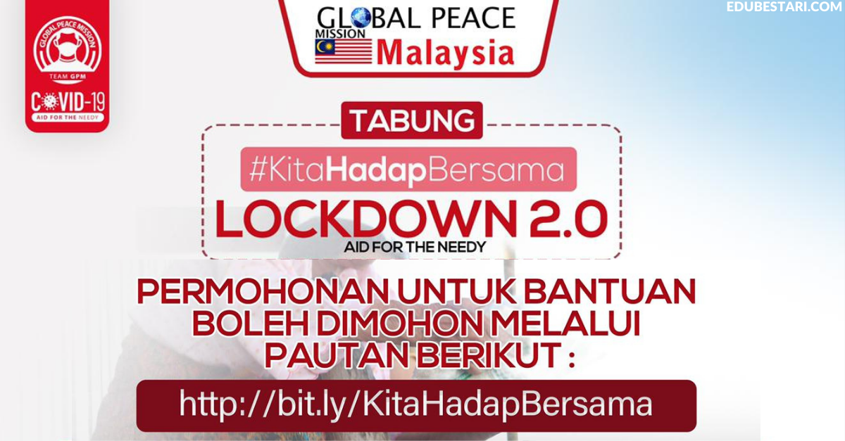 Permohonan Bantuan Lockdown (Keperluas Asas) Dari Global Peace Malaysia