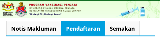 Cara Mohon Vaksinasi Untuk Penjaja Melalui Program Vaksinasi Penjaja MYMedic Wilayah