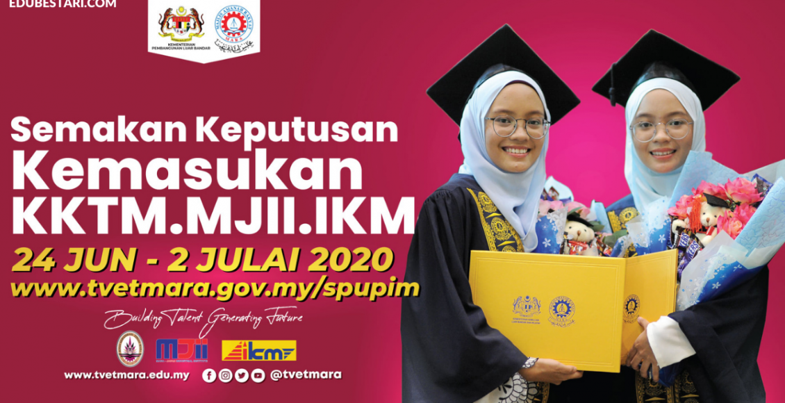 Semakan Keputusan Kemasukan KKTM/ MJII/ IKM Sesi 2021/2022
