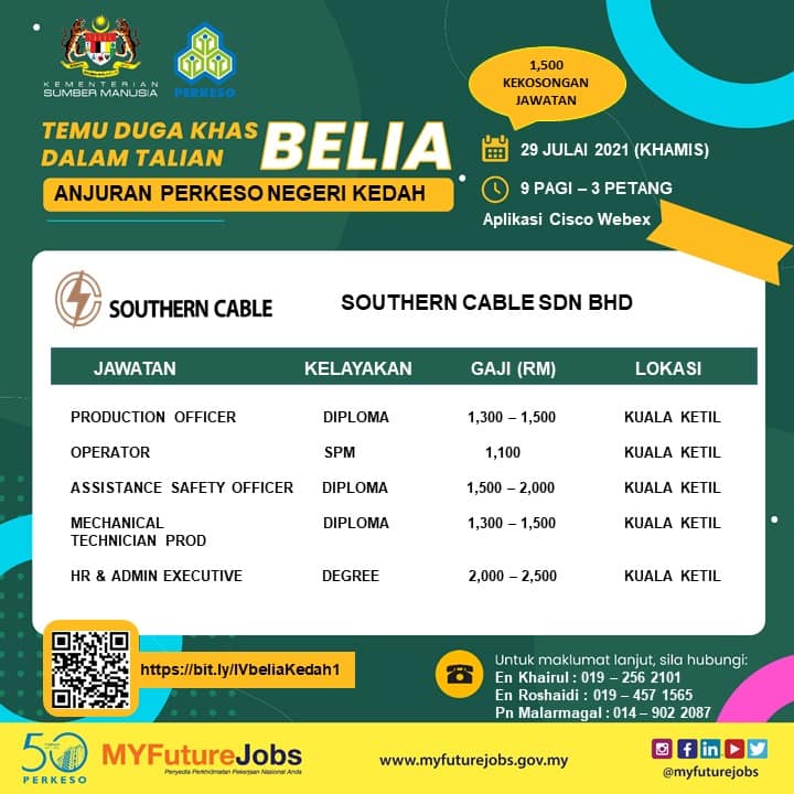 1500 Kekosongan Jawatan Di Temuduga Khas Belia. Daftar Sekarang & Terima Insentif RM1,000 Jika Layak