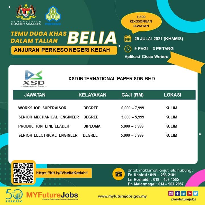 1500 Kekosongan Jawatan Di Temuduga Khas Belia. Daftar Sekarang & Terima Insentif RM1,000 Jika Layak