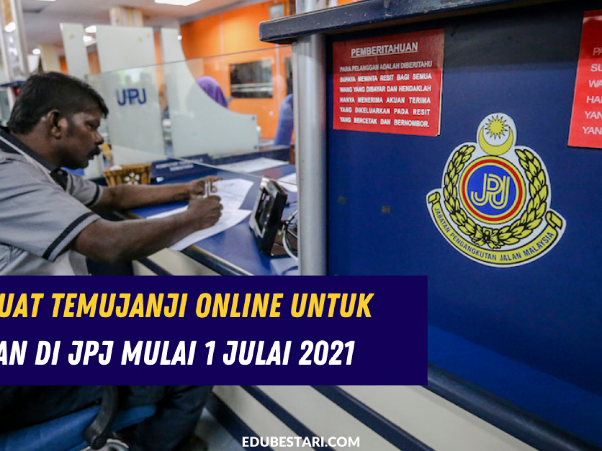 Jpj padang jawa temujanji online