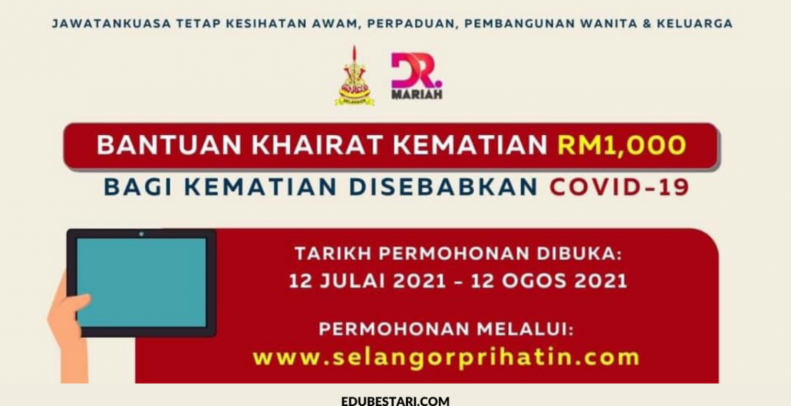 Cara Mohon Bantuan Khairat Kematian RM1,000 Bagi Kematian Akibat Covid-19