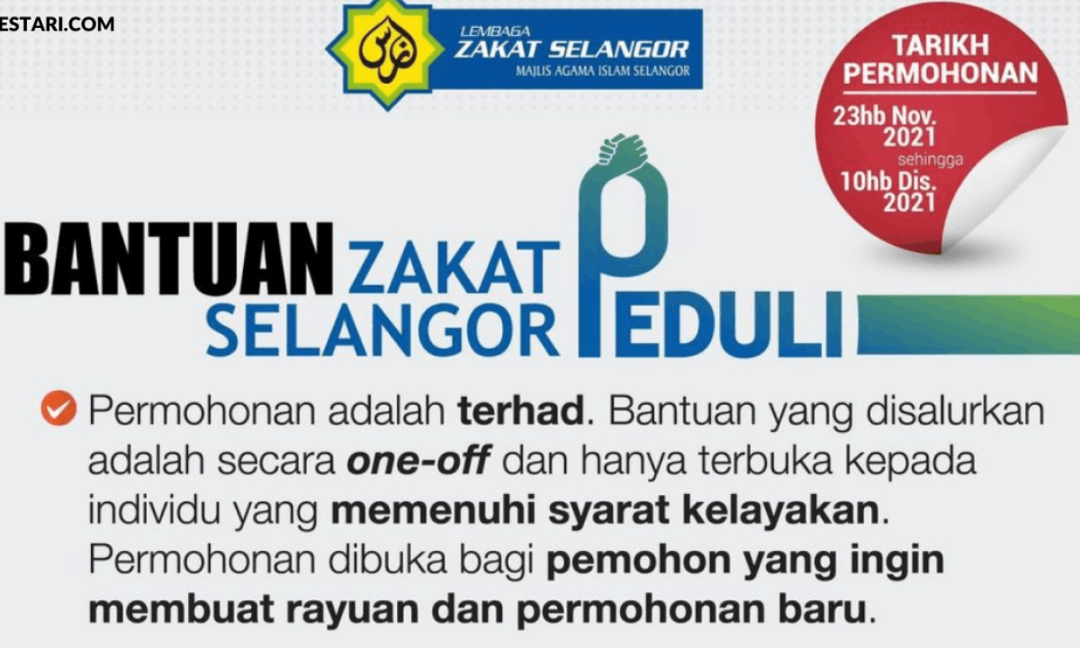 Online zakat permohonan bantuan selangor Zakat Selangor