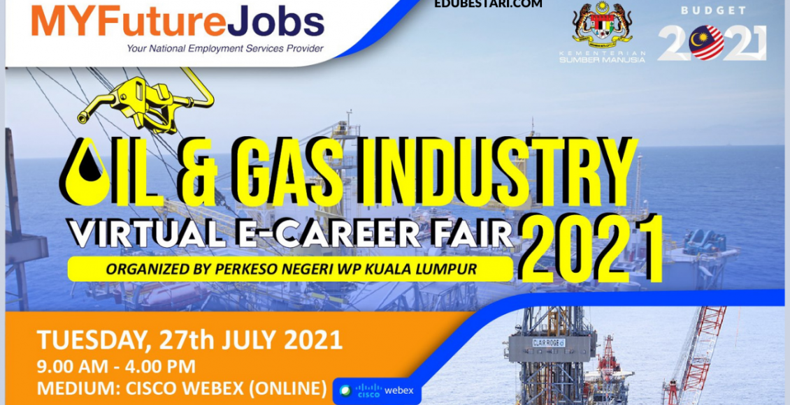 Daftar Karnival Kerjaya Industri Minyak & Gas & Terima Insentif RM1,000 Jika Dapat Penempatan