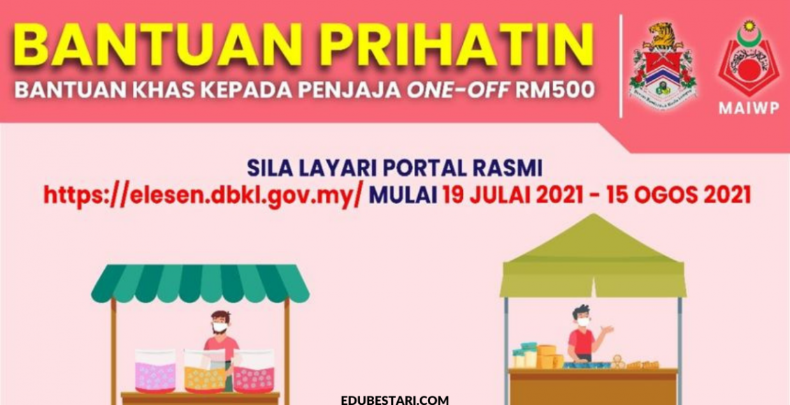 Mohon Bantuan Prihatin Kasih Asnaf 3.0: Bantuan Khas Penjaja RM500 Secara One-Off