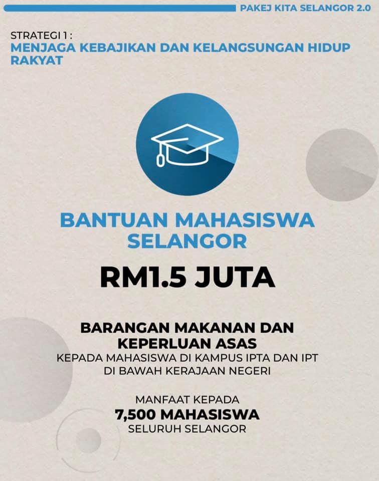 Permohonan Bantuan Mahasiswa Selangor Di IPTA & IPT Kerajaan Negeri