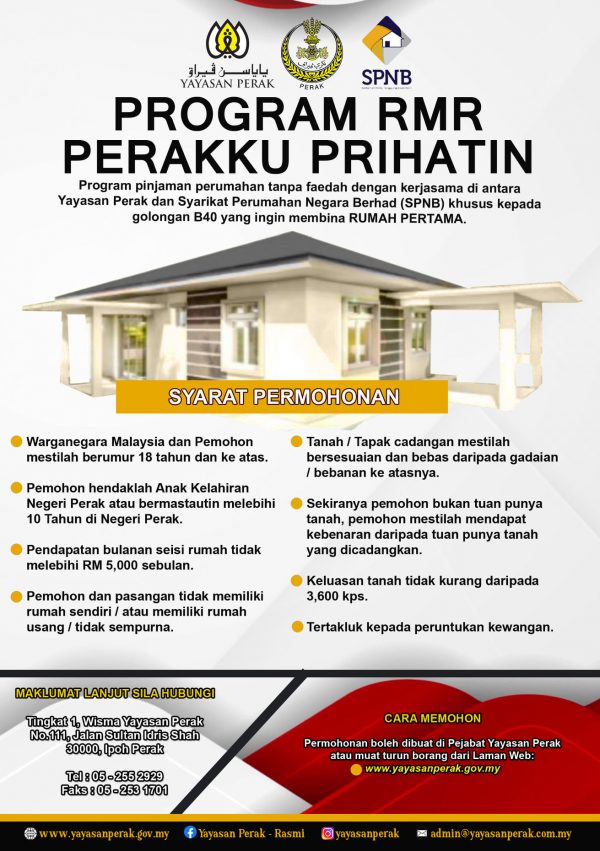 Rmr Perakku Prihatin Bina Rumah Pertama Dengan Bantuan Spnb Bayar Rm210 Sahaja Sebulan Edu Bestari