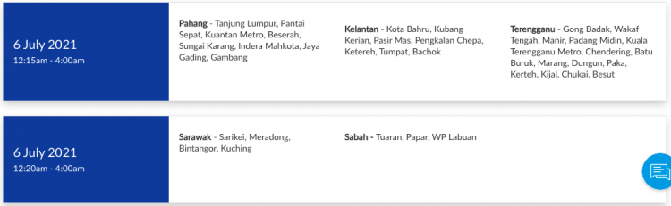 Gangguan Rangkaian Celcom Di 6 Negeri Sehingga Ogos 2021