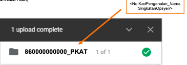 Panduan Namakan Dokumen, Buat Folder & Upload Di Google Drive Untuk Penyerahan Dokumen Mohon Guru Khas SPP