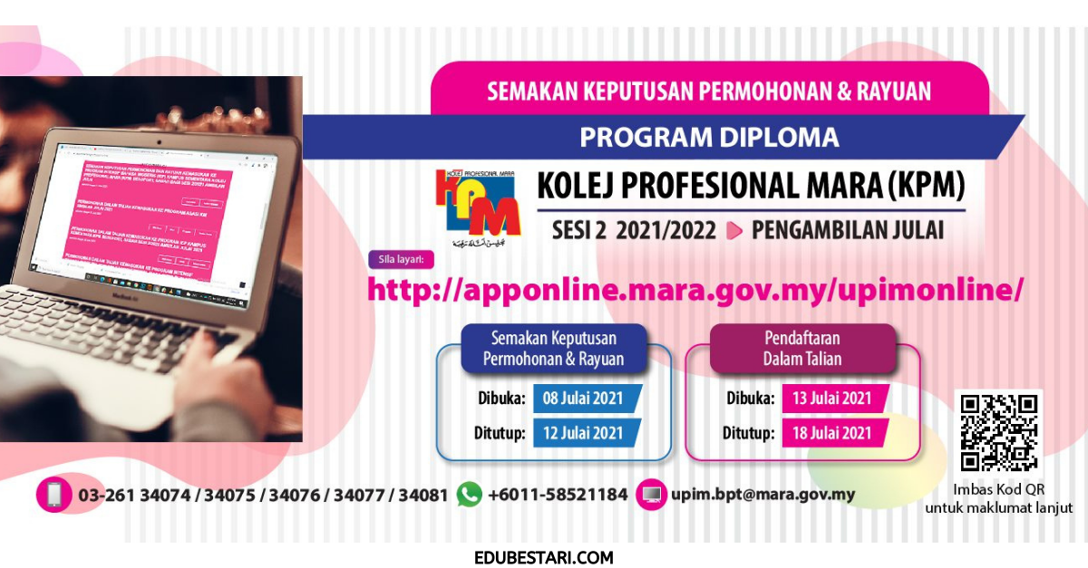 Semakan Keputusan Kolej Profesional Mara 2022 Online My Panduan