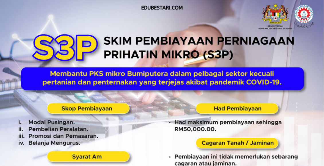 Tawaran Skim Pembiayaan Perniagaan Prihatin Mikro (S3P) MARA Sehingga RM50,000
