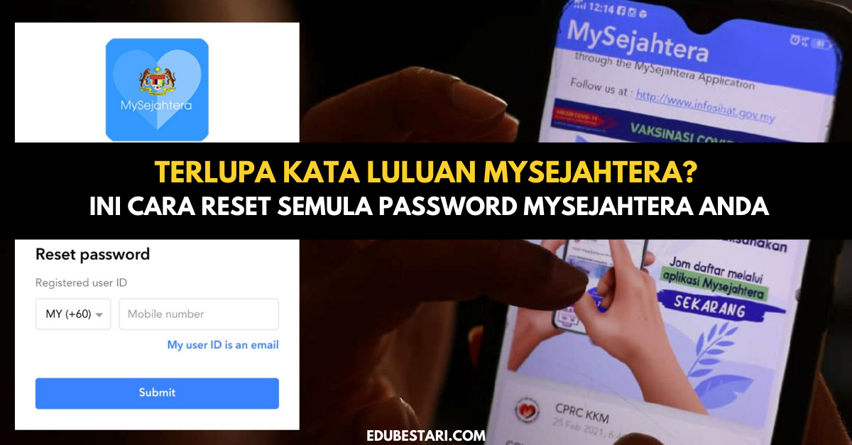 Mysejahtera forgot password no sms