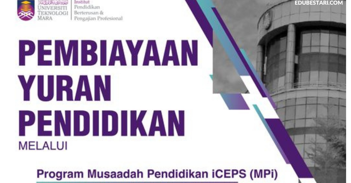 Cara Mohon Pembiayaan Yuran Pengajian Melalui Bantuan Musaadah Pendidikan iCEPS