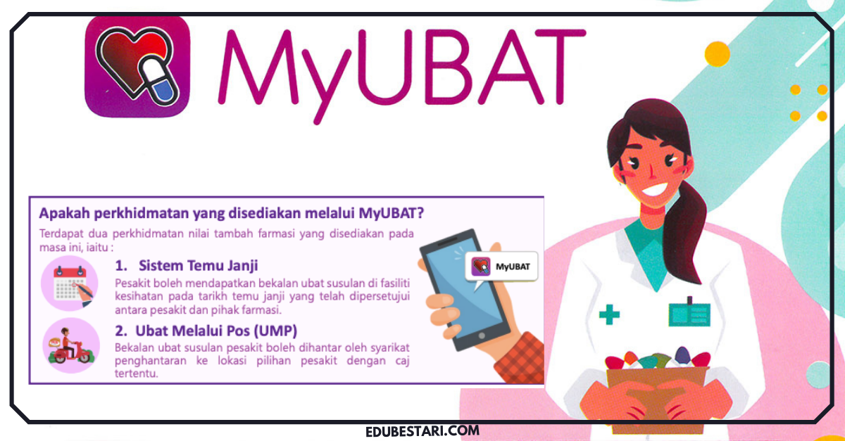 MyUBAT KKM: Cara Buat Temu Janji Pengambilan Ubat Atau Hantar Ubat Melalui Pos