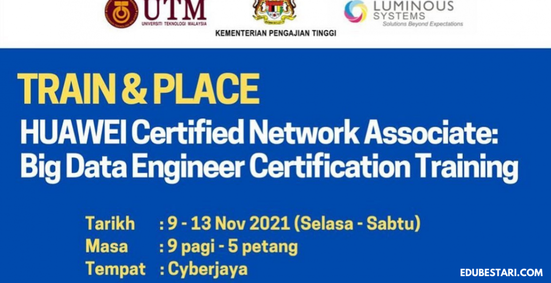 Train & Place Huawei: Daftar Latihan Kemahiran Graduan. Gaji Minima RM2,000 & Penempatan Kerja Disediakan