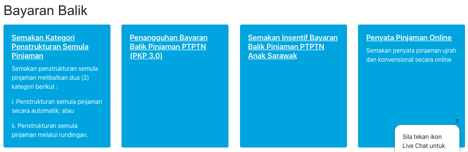 Cara Buat Semakan Baki Pinjaman PTPTN Secara Online » EduBestari