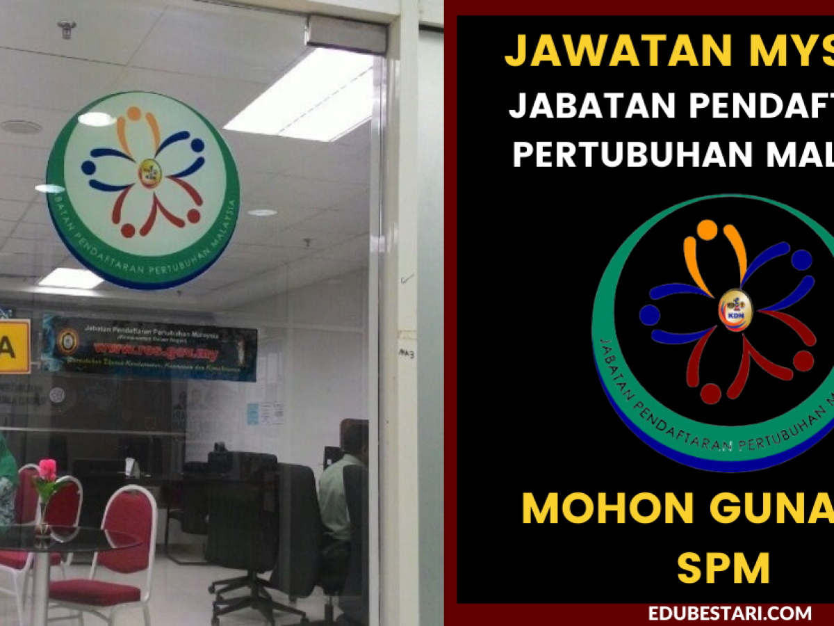 Mohon Jawatan MySTEP Di Jabatan Pendaftaran Pertubuhan Malaysia 