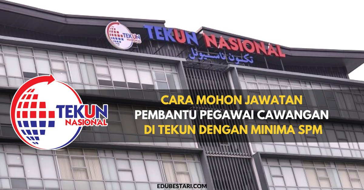 Cara Mohon Jawatan Pembantu Pegawai Cawangan Tekun Dengan Minima Spm