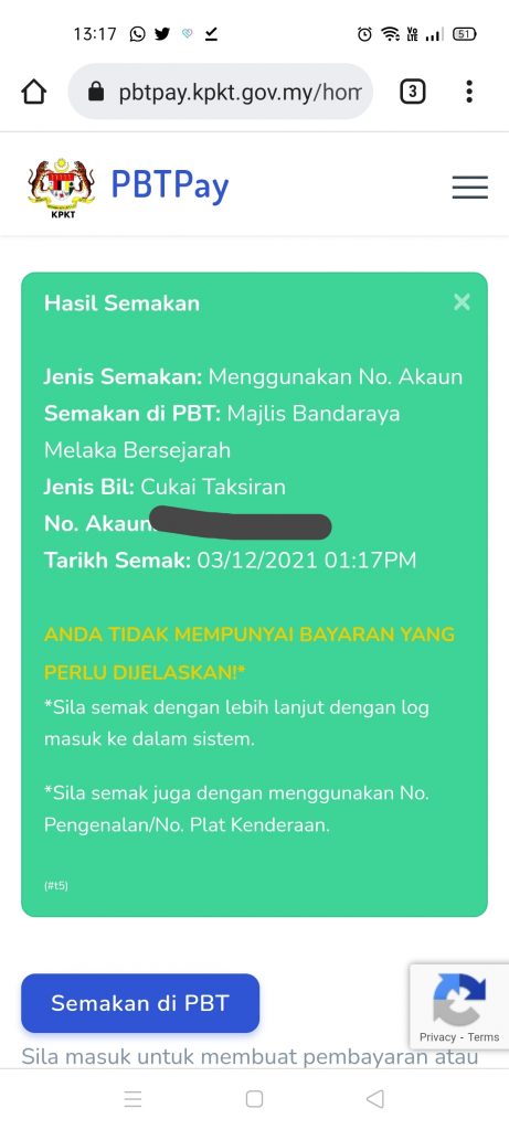 Cara Bayar Cukai Taksiran/ Cukai Pintu Serta Kompaun Secara Online ...