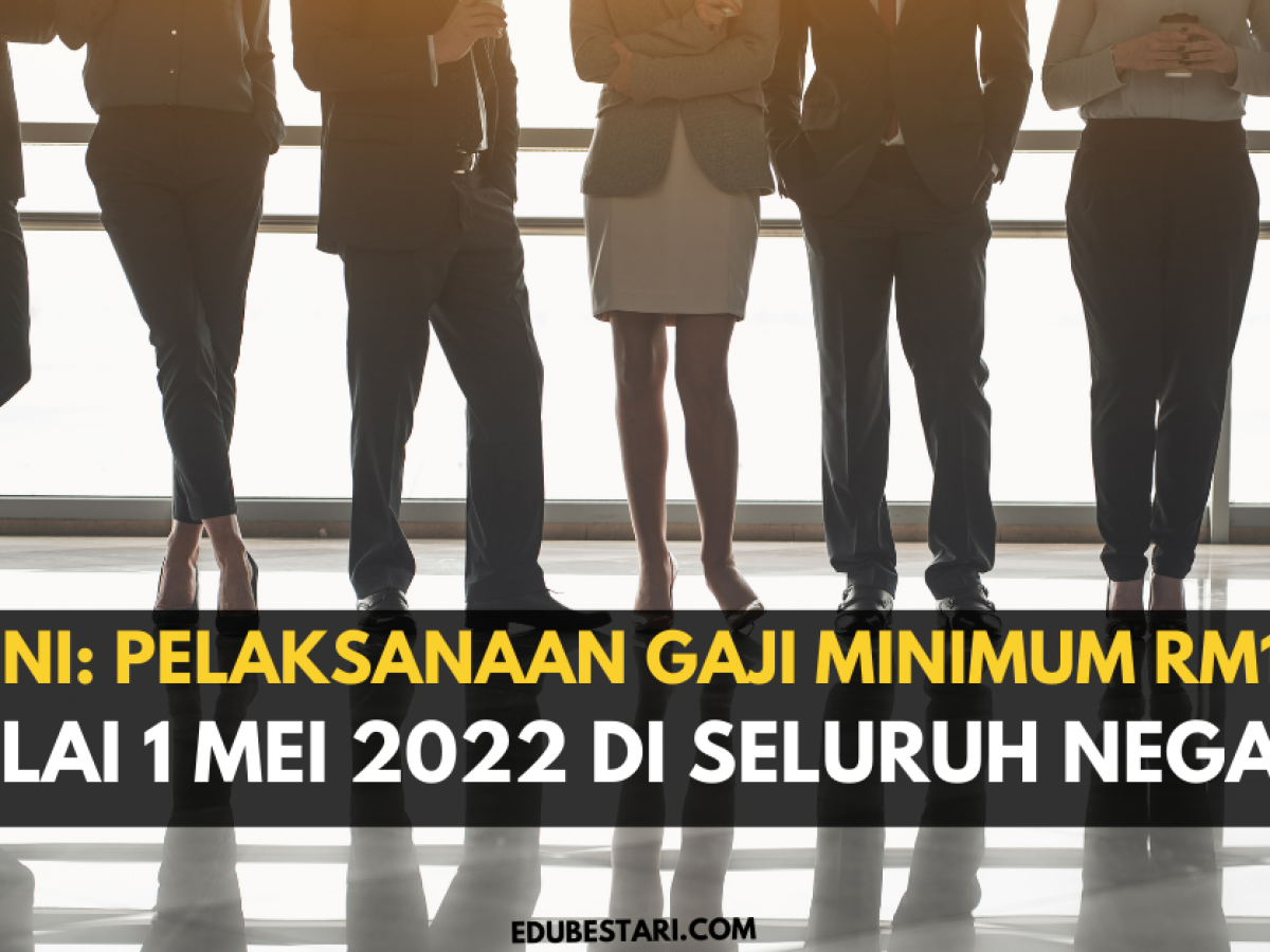 Gaji minimum 2022