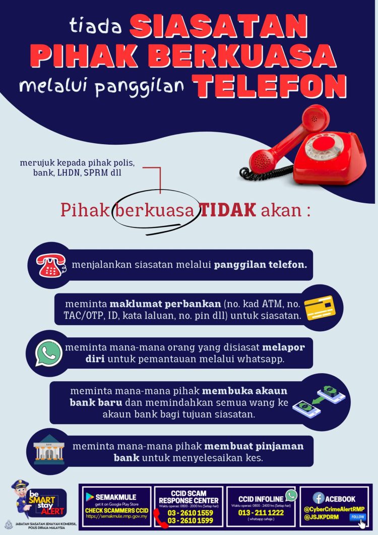 Tiada Siasatan Pihak Berkuasa Melalui Telefon, Ini Kronologi Kes ...