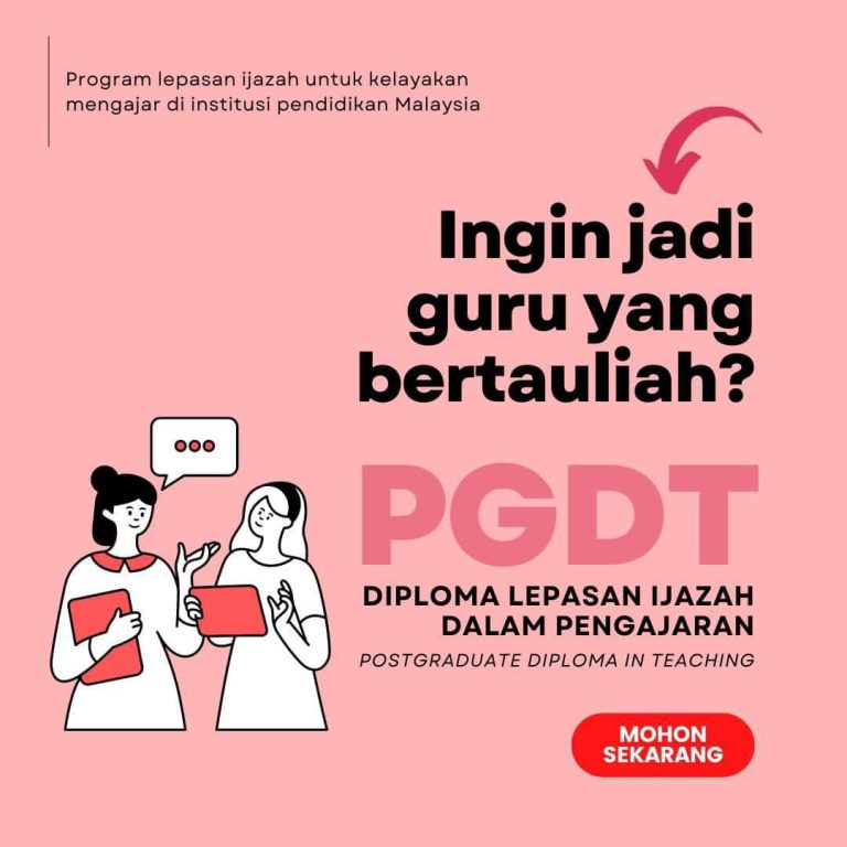 Permohonan Program Diploma Pengajaran Lepasan Ijazah (PGDT) DPLI ...