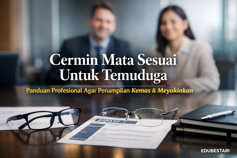 Cermin Mata Sesuai Untuk Temuduga: Panduan Profesional Agar Penampilan Lebih Kemas & Meyakinkan