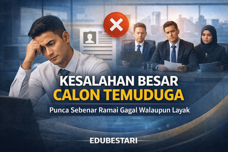 Kesalahan Besar Calon Temuduga: Punca Sebenar Ramai Gagal Walaupun Layak