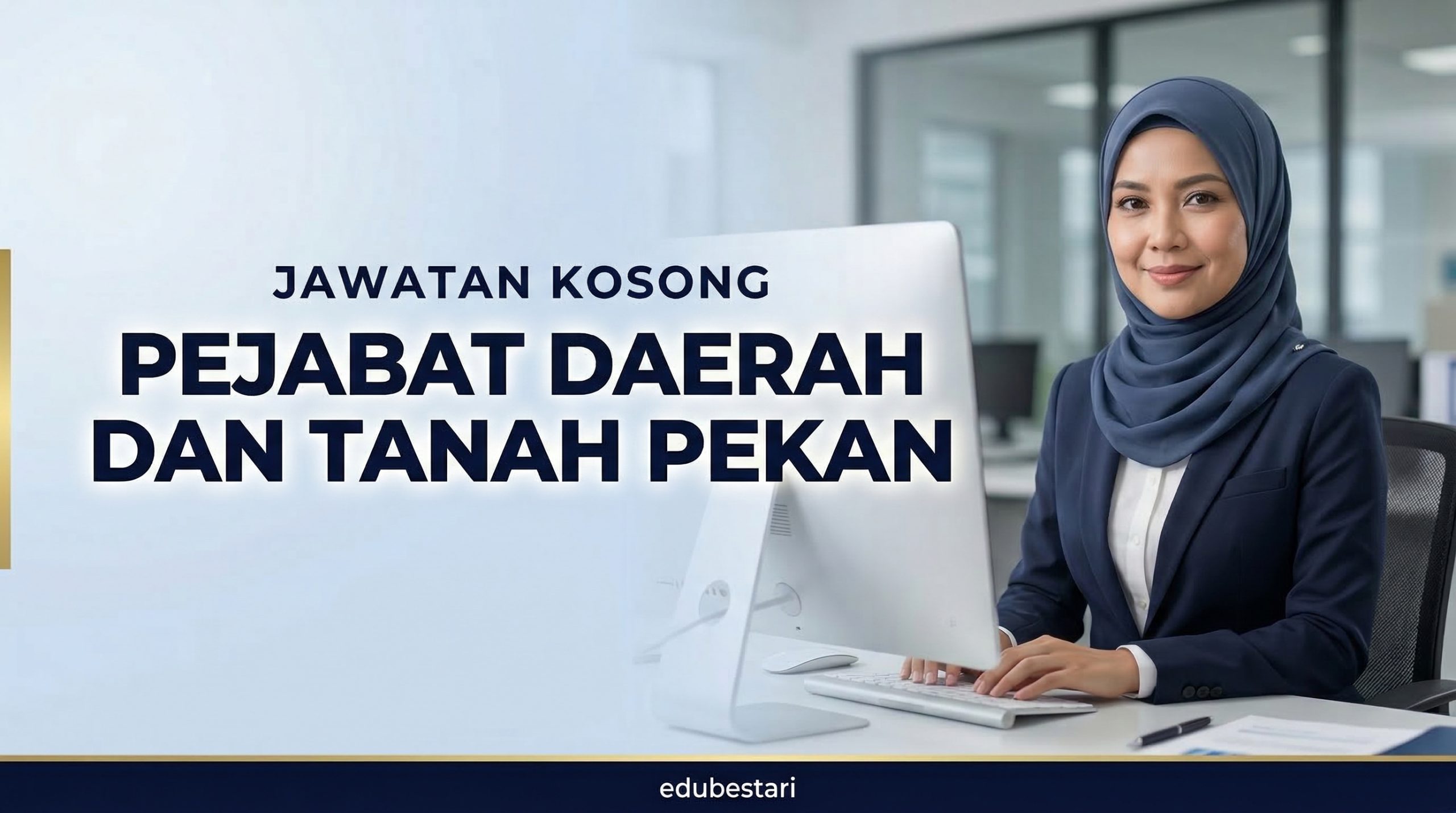 Jawatan Kosong MySTEP 2026: Pembantu Tadbir (P/O) N1 Pejabat Daerah dan Tanah Pekan
