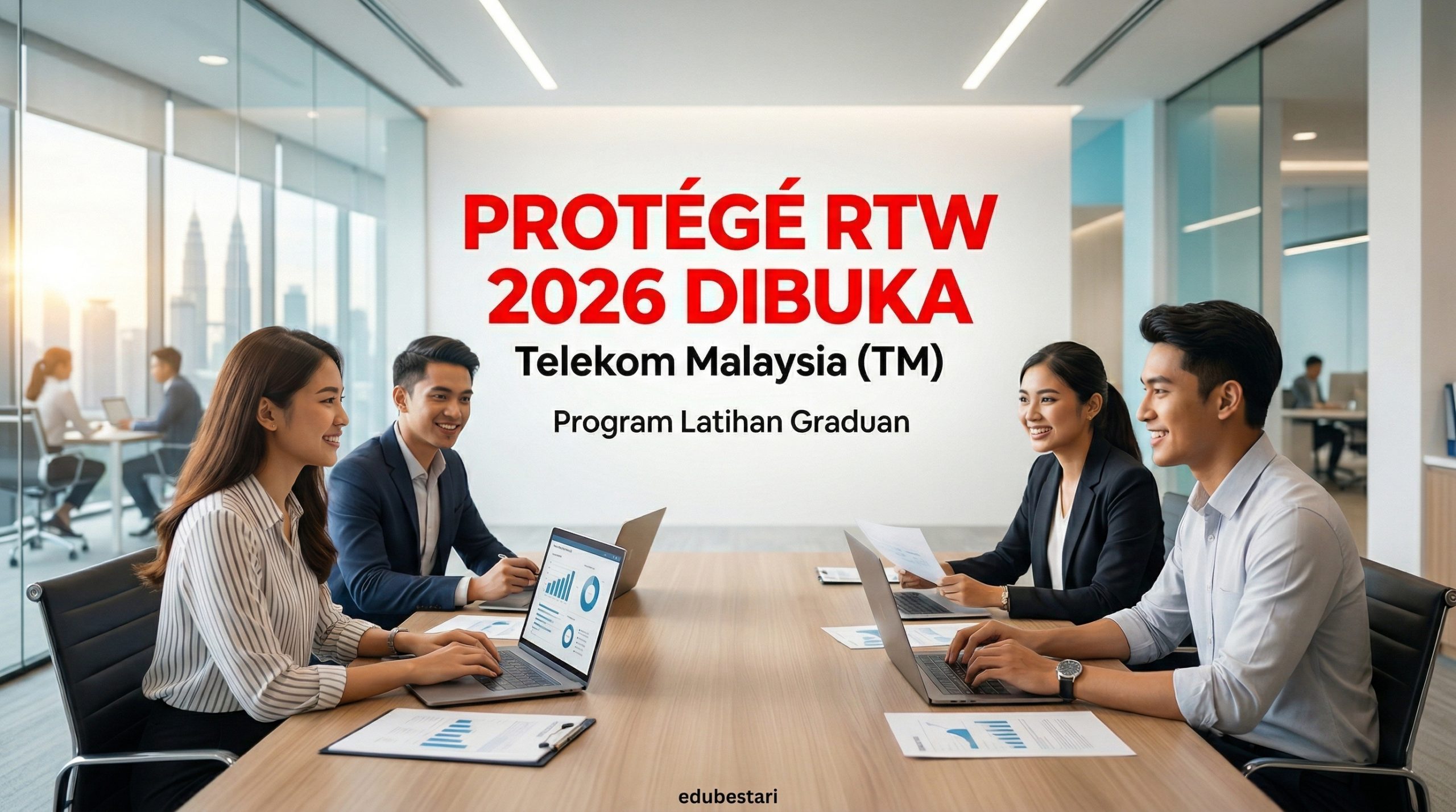 TM PROTÉGÉ RTW 2026 Dibuka: Peluang Graduan Masuk Dunia Korporat Telekom Malaysia (Tutup 2 April)