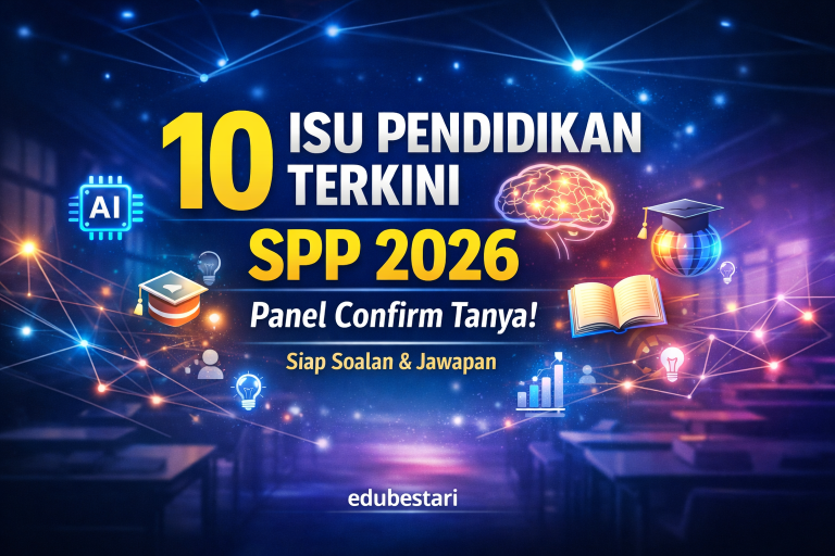 10 Isu Pendidikan Terkini SPP 2026 Yang Panel Confirm Tanya (Siap Contoh Soalan & Jawapan!)