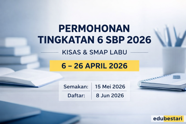 Permohonan Tingkatan 6 SBP 2026 Dibuka: Peluang Eksklusif Lepasan SPM Ke KISAS & SMAP Labu