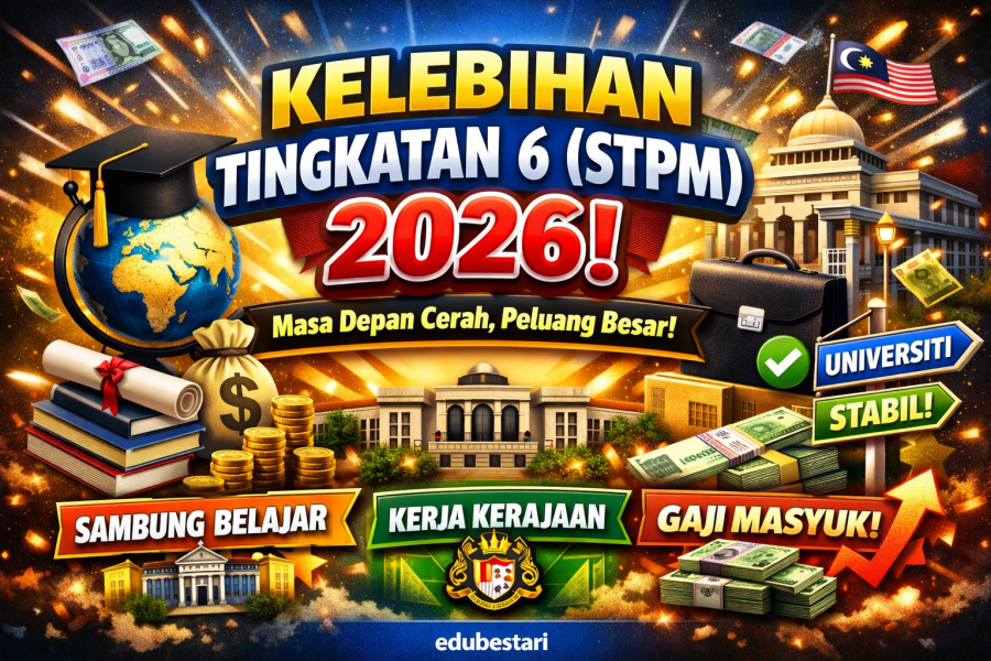 Lepasan Tingkatan 6 (STPM) 2026: Peluang Sambung Belajar & Kerjaya Yang Ramai Tak Tahu