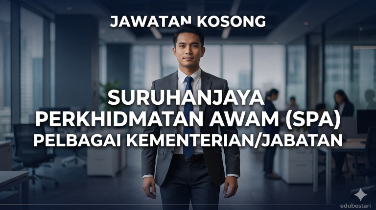 Lepasan SPM Ambil Peluang! 965 Kekosongan Pembantu Khidmat Am H1 (Semenanjung) Dibuka Sekarang