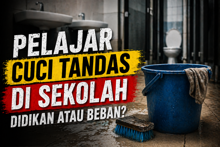Isu Pelajar Cuci Tandas Di Sekolah: Didikan Disiplin Atau Beban? Ini Penjelasan Sebenar