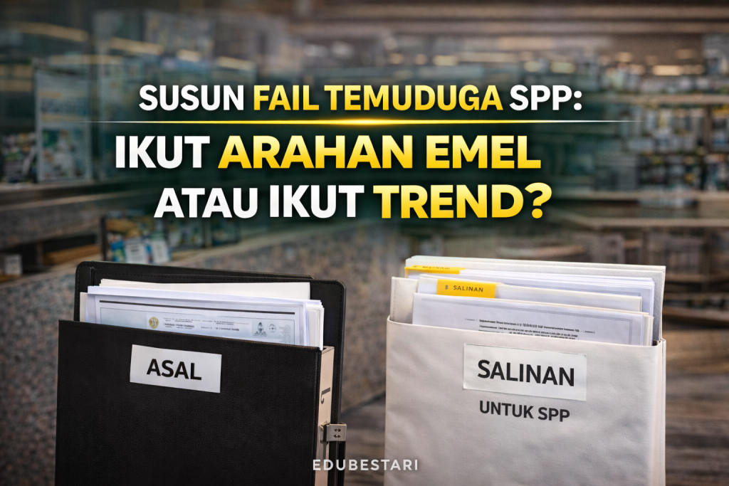 Susun Fail Temuduga SPP: Ikut Arahan Emel atau Ikut Trend? Ini Jawapan Sebenar Calon Perlu Tahu
