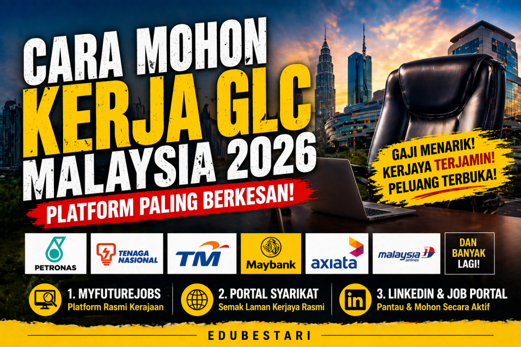 Cara Mohon Kerja GLC Malaysia 2026: Ini Platform Paling Berkesan & Ramai Tak Tahu
