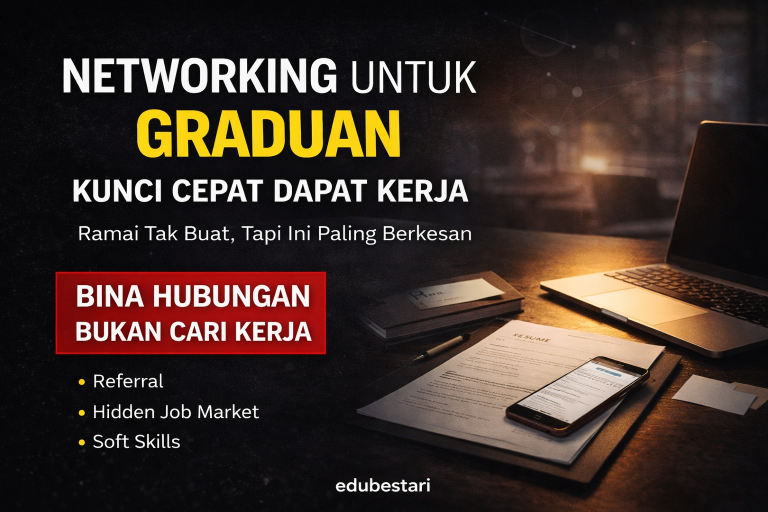 Networking Untuk Graduan: Ramai Tak Buat, Tapi Inilah Kunci Cepat Dapat Kerja