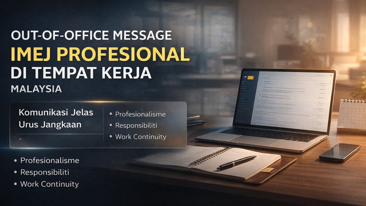 Out-of-Office Message: Perkara Kecil Yang Tentukan Imej Profesional Anda di Tempat Kerja