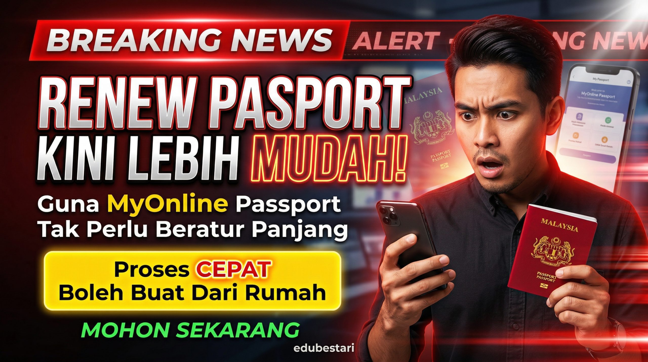 Cara Renew Pasport Online Malaysia 2026: Panduan MyOnline Passport (Cepat & Mudah)