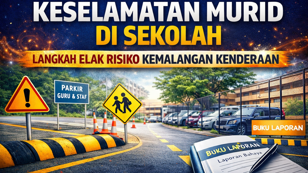 Keselamatan Murid Di Sekolah: Langkah Elak Risiko Kemalangan Kenderaan Yang Wajib Dilaksanakan