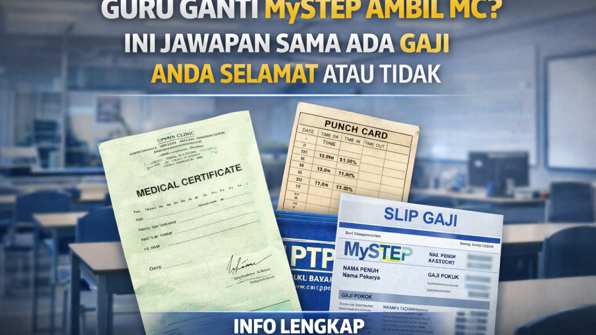 Guru Ganti MySTEP Ambil MC? Ini Jawapan Sama Ada Gaji Anda Selamat Atau Tidak