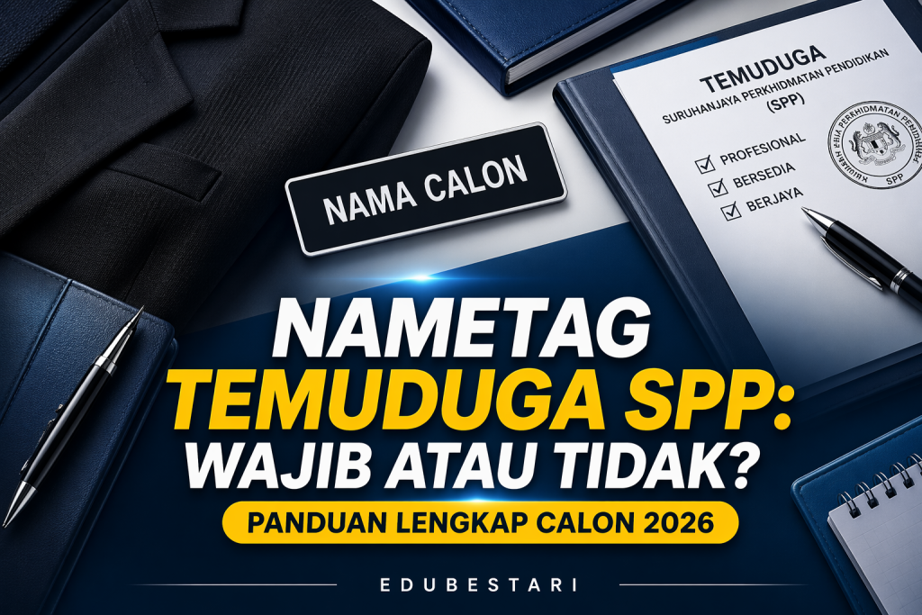 Pemakaian Nametag Temuduga SPP: Wajib atau Tidak? Ini Panduan Lengkap Calon 2026