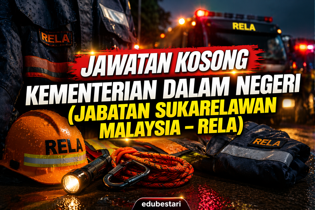 Pembantu Pertahanan Awam Gred KP1 Dibuka 2026: Peluang Lepasan SPM Sertai RELA (Sabah & Sarawak)