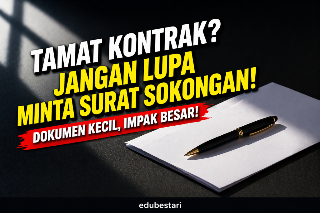 Tamat MySTEP / COS / PSH? Ini Sebab WAJIB Minta Surat Sokongan Ketua Jabatan