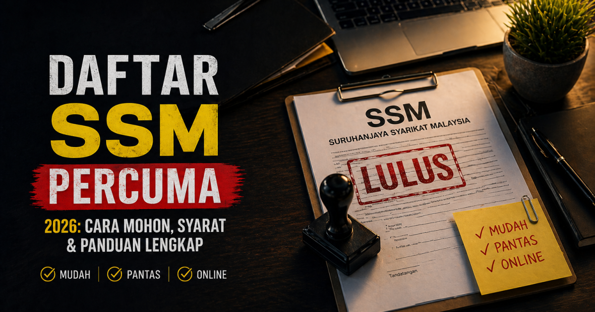 Daftar SSM Percuma 2026: Cara Mohon, Syarat & Siapa Layak (Panduan Lengkap)
