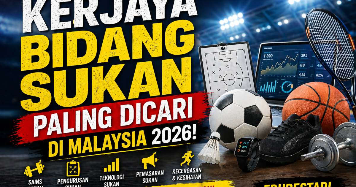 Senarai Kerjaya Bidang Sukan Di Malaysia 2026: Pilihan Jawatan, Kemahiran & Tempat Mohon