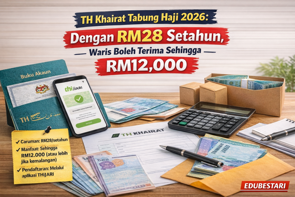 TH Khairat Tabung Haji 2026: Dengan RM28 Setahun, Waris Boleh Terima Sehingga RM12,000